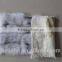 Hot selling in Europe market heavy thick soft warm fox fur blankets