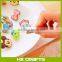Promotional Lovely Cartoon mini soft PVC memo clip/multifunction Cartoon clip