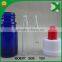 trade assurance cobalt blue 15ml glass dropper bottles for eliquid