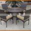 Outdoor 5Pcs Rattan Dining Room Set