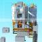 Free foundation box concrete mixing plant