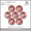 PRECIOSA Flat Back Glass Stones Hotfix, Lt.Burgundy MC Chaton Rose VIVA12