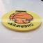 Customized 3D basketball logo eco-friendly silicone rubber pvc cup coaster