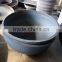 pressed flange carbon steel ellipsoid head for pressure vessel boiler