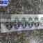 Top level new arrival wine bottle packaging metal sticker aluminum wine label metal tequila bottle sticer