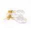 Fashion crystal gold bead design choke jewelry set necklace