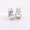 T084 Globalwin Custom Logo 925 Sterling Silver Animal Charm Antique Dog Charm For Bracelet
