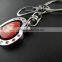 Carabiner Keychain Type and Metal Material metal heart shape rotating key chain