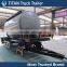 TITAN 3 axles steering drawbar trailer small dump trailer in Promotion