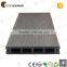 Waterproof hollow redwood color outdoor wpc decking