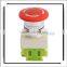 Red Sign Mushroom Emergency Stop Push Button Switch