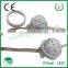 round cover 30mm flex curtain led pixels front mounting rings