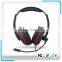 Wholesale Stereo Headset With Tangle-resistant Flat Cable For PS4