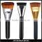 professional wooden liquid foundation/powder/contour makeup brush