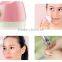 Electric powder puff with handle for make up