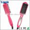 Newest 3 in 1 hair straightener comb brush and curling iron