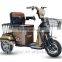 China Higher Quality 3 Wheel Single Seat Electric Tricycles With Tricycle Cargo Box