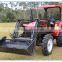 55HP x4x Tractor with front end loader, 4in1 bucket with teech and mesh