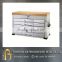 custom quality product aluminum tool chest with wood cover exports manufacturing products