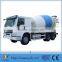 New HOWO Concrete Mixer Truck For Concrete Batching Plant