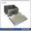 Stainless steel junction box wIth bolt on lid