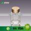 Food grade wide mouth bottle empty clear plastic storage jar