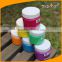 Chemical Colorful Wide Neck Plastic Jars