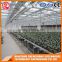 Garden greenhouse glass greenhouse with seed bed made in China