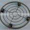Metal Wire Flower pot rack Flower Pot Holder with Wheels