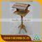 Wooden bird house/ Garden bird cage for birds with stand