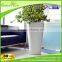 Elegant tall garden flower pots
