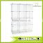 Mini Grid Clothes Organizer, 3-Foot by 4-Foot, White
