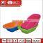 2016 OEM large freestanding kids bucket claw foot plastic baby bath tub with plug