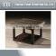 European Luxury marble wood coffee table for living room set