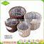 Outdoor cheap handmade wicker garden baskets for sale