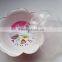 6PC Flower Type Plastic Fruit Basket