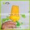 Set of 4pcs plastic ice mold juice mold with cover ice making stools