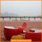 Modern Appearance Special Fiberglass Low Arm Dining Chair