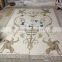 New design tile rectangle mosaic medallion floor patterns marble mosaic pattern