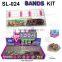 2015Loom Bands/ Rubber Bands/ Paper Box and Plastic Box Loom Kit