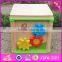 Wooden colorful abacus math montessori toy W11B123