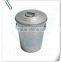 household decor big galvanized bucket with lid