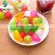 plastic colorful fruit shaped cooling ice cube