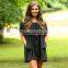 2017 Trendy Off Shoulder Ladies Long Frill Dresses