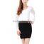 2016 new arrivals hot sells lace long sleeve sexy ladies wrap skirt and blouse