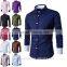 SZXX Custom Manufacture Luxury Long Sleeve Mens Casual Shirts