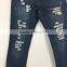 Men new fashion stock ripped straight fancy jeans