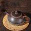 Qinzhou Nixing Teapot Chinese Ancient Buddhist Classic Hand Carving Tea Set Kongfu Tea Pots