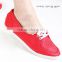 fashion strap canvas casual shoes with PU cover