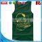  china custom wholesale men polyester screen printed loose fit sports tank tops